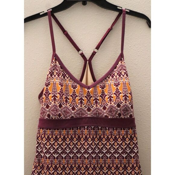Athleta 221593-07 Women's Sz M Maroon Shorebreak Swim Dress - Picture 5 of 10